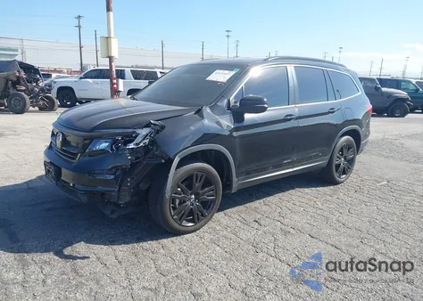 2022 Honda Pilot Awd Special Edition из США, поврежденный, VIN 5FNYF6H29NB090493